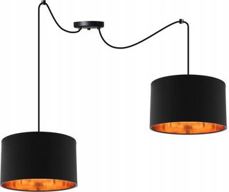 OEM L&aacute;mpara Colgante Ara&ntilde;a Centro Dorado Led