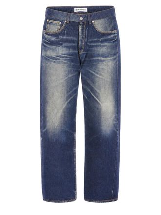 Our Legacy Cotton Denim Jeans With Classic Five-Pocket Design
