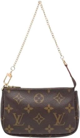 Louis Vuitton Pre-owned Mini Pochette Accessoires - - Pre-owned - Donna - Marrone - ONE SIZE