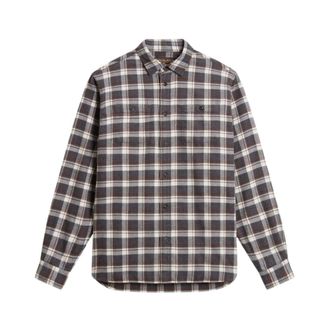 Woolrich Wosi2036Mr Ut5436 10053 - Heren - Overhemden - Bruin - Maat: XL Wol
