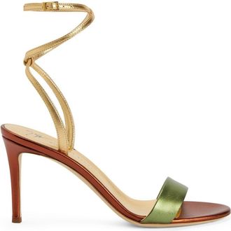 Giuseppe Zanotti 85mm Erwan sandals - women - PVC - 36 - Green