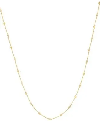 Effy Diamond Station Necklace in Gold at Nordstrom Rack, Size 18