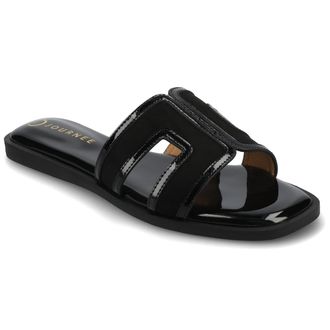 Journee Collection Women & apos;s Primah Medium and Wide Width Flat Sandals