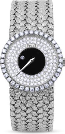 Piaget Pre-owned Piaget Vintage Hand Wind Diamond Ladies Watch 9706D2
