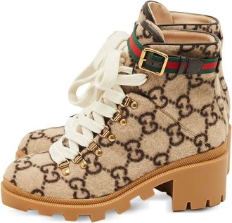 Gucci Stivaletti Sylvie GG - Toni neutri