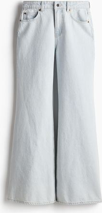 H&M Flared Regular Jeans - Blue