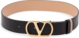 Valentino Garavani Vlogo Signature Buckle Belt