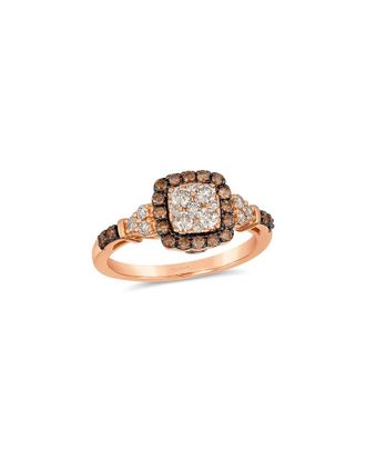 Le Vian 14K Rose Gold 0.80 ct. tw. Diamond Cluster Ring