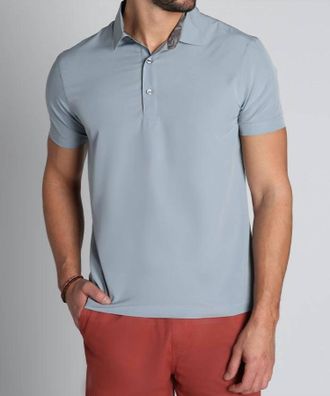 Jachs NY Gravityless Performance Polo In Light Grey