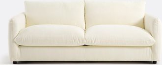 La Redoute Interieurs 2-, 3-, 4-zits slaapbank.Yde fluweel met reliëf