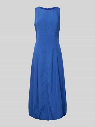 Mango Midikleid mit Rundhalsausschnitt Modell PUMPKIN in Royal, Gr&ouml;&szlig;e S