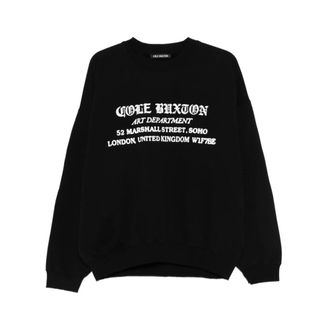 Cole Buxton Hoodies & sweatvesten, Heren, Zwart, XL, Katoen, Art Department Sweatshirt