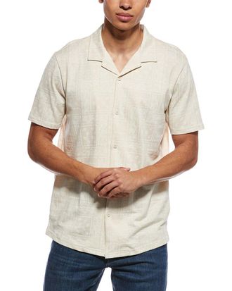 Weatherproof Vintage Weatherproof Vintage Bandana Coatfront Knit Shirt
