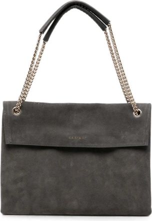 Orciani Venus Midi Schoudertas - Dames - Schoudertassen - Grijs - ONE Size - Nylon - Tassen