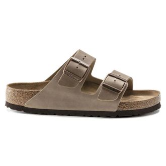 Birkenstock Arizona Narrow Fit - Dames - Sandalen - Bruin - 40 EU - Leer - Schoenen