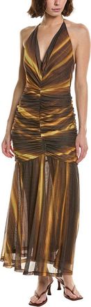 Bardot Aries Mesh Maxi Dress