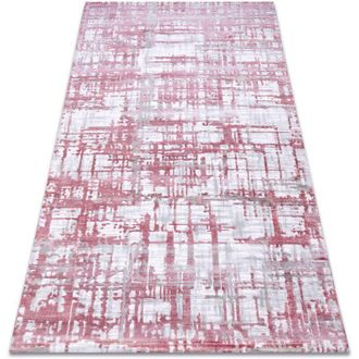 RugsX Rugsx - Carpet acrylic dizayn 122 light pink / light grey pink 160x230 cm