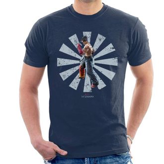 Cloud City 7 Jin Kazama Retro Japanese Tekken Mens T-Shirt Navy Blue