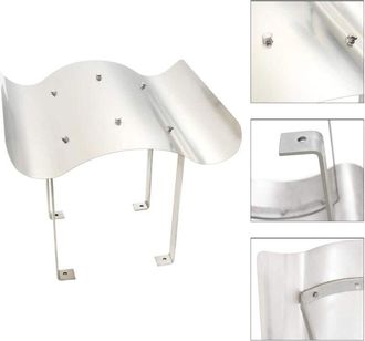 vidaXL Sombrerete De Chimenea De Acero Inoxidable 40 X 40 X 36 Cm Vidaxl