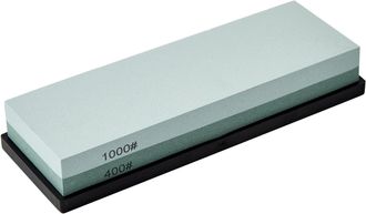 OEM Piedra De Afilar Con Base De Goma Antideslizante, Piedra De Afilar De Primera Calidad, Grano 400/1000, Afilador De Cuchillos De Doble Cara Para Cocina