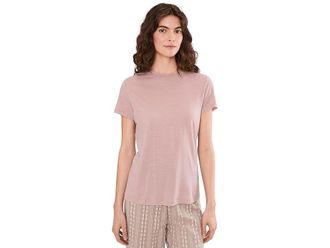 Icebreaker 150 Tech Lite III Short Sleeve T-Shirts Womens Clothing Pink Quartz : LG