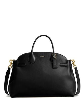 Coach Empire Carryall leren shopper - Zwart