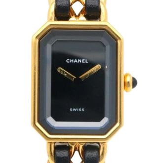 Chanel Pre-owned Vintage Metalen Horloge - Dames - Vintage Horloges - Zwart - ONE Size - Vintage