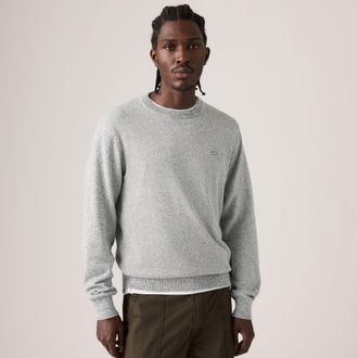 Levi's Lightweight Housemark Sweater - Mens - 2XL - Grey