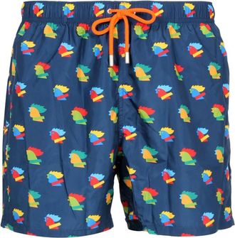 Gallo Gallo, Uomo, Costumi da bagno, Blu, M, new
