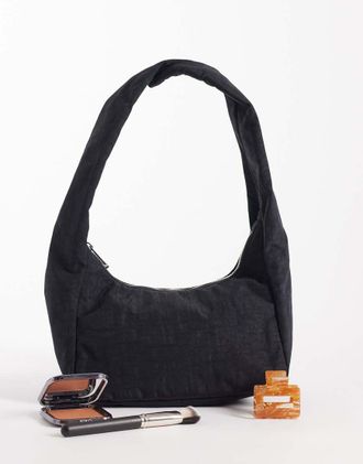 Baggu Borsetta piccola in nylon nera-Nero