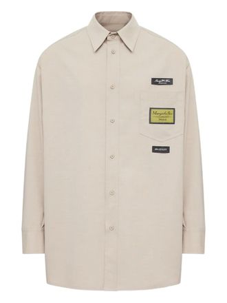 Maison Margiela long-sleeved shirt - Neutrals