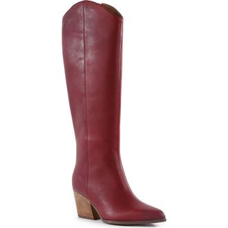 Seychelles Begging You Knee High Western Boot in Cranberry at Nordstrom Rack, Size 10