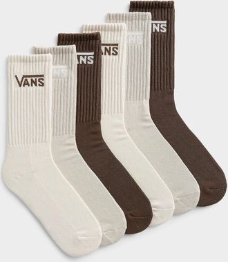 Vans Womens Classic solid socks 6-pack