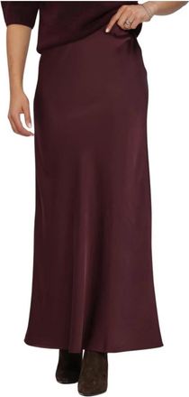 Notre-V Dames Rokken Nv-inna - Dames - Maxi Rokken - Rood - S - Leer - Rokken