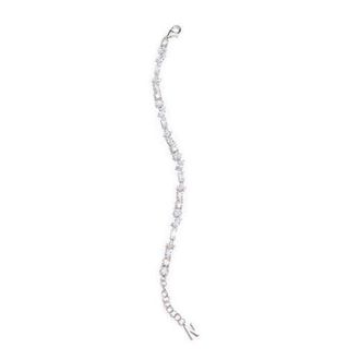Nickho Rey Julie Bracelet in White/white Rhodium at Nordstrom