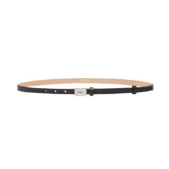 Max Mara Plate 15 Riem - Dames - Riemen - Zwart - M - Leer - Accessoires