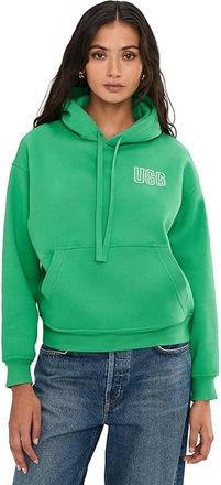 UGG Ugg Logo Hoodie Womens Sweatshirt Hummingbird : XL, Cotton/Polyester