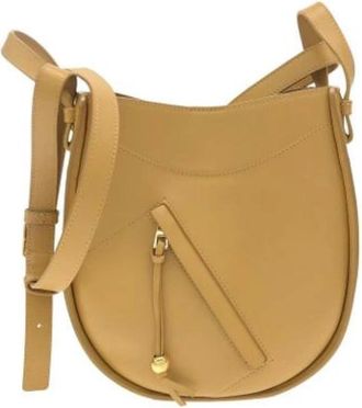 Loewe Pre-owned Cross Body Bag - Dames - Vintage Schoudertas - Geel - ONE Size - Leer - Vintage