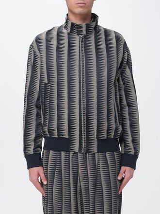 Emporio Armani Bomber Emporio Armani in misto cotone a fantasia geometrica