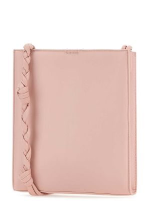 Jil Sander Womens Pink Leather Tangle Shoulder Bag 663 Borse A Tracolla