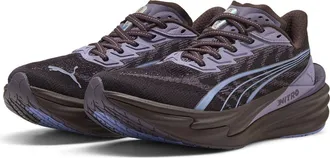 Puma Deviate Nitro 4 Running Shoe in Chocolate/purple Charcoal at Nordstrom, Size 9.5