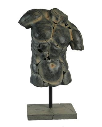 Sagebrook Home Cracked Torso Sculpture