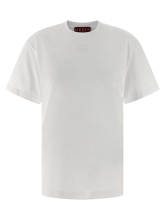 Gucci Womens Incrocio Gg T-Shirt