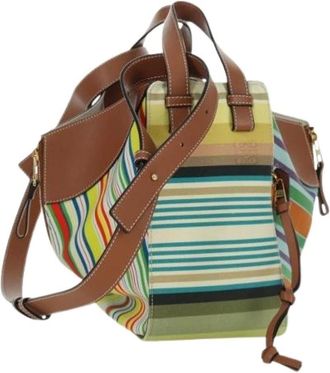 Loewe Pre-owned Handbags, female, Multicolor, Size: ONE SIZE Pre-owned Leather Shoulder Bag