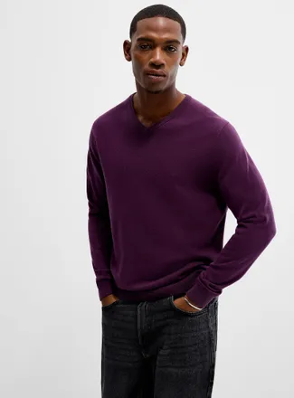 Le 31 Mens V-neck sweater