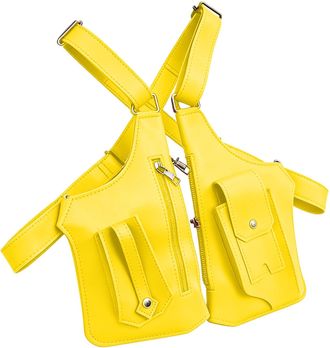 Generic Double Shoulder Armpit Bag - Adjustable Anti-theft Holster, Secure Underarm Carry Pack, Compact Chest Bag For Travel Work School, Versatile Hidden Pou