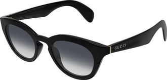 Gucci Gg 1934S Zonnebril - Heren - Zonnebrillen - Zwart - 47 MM - Nylon - Accessoires