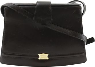Bally Leather Shoulder Bag (Pre-Owned)