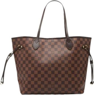 Louis Vuitton Pre-owned Tote Bags, female, Brown, Size: ONE SIZE Pre-owned Canvas Tote Bag