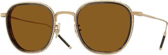 Oliver Peoples OV1321ST TK-9 Sun 526453 Mens Sunglasses Gold Size 48